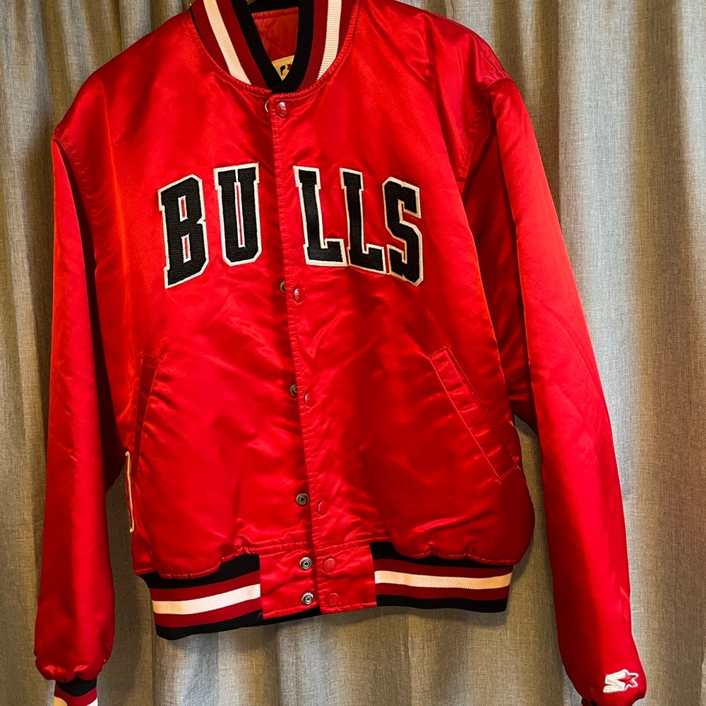 Vintage Red Bulls Varsity Jacket Large